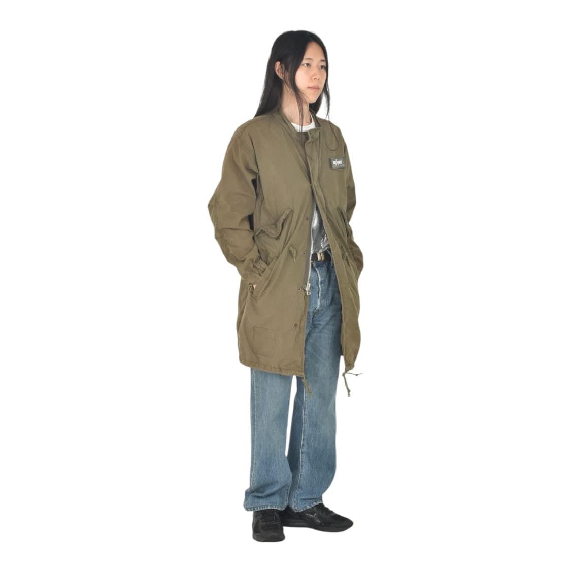 알파 인더스트리 M65 피쉬테일 자켓 야상 점퍼 S N0104 상품이미지4