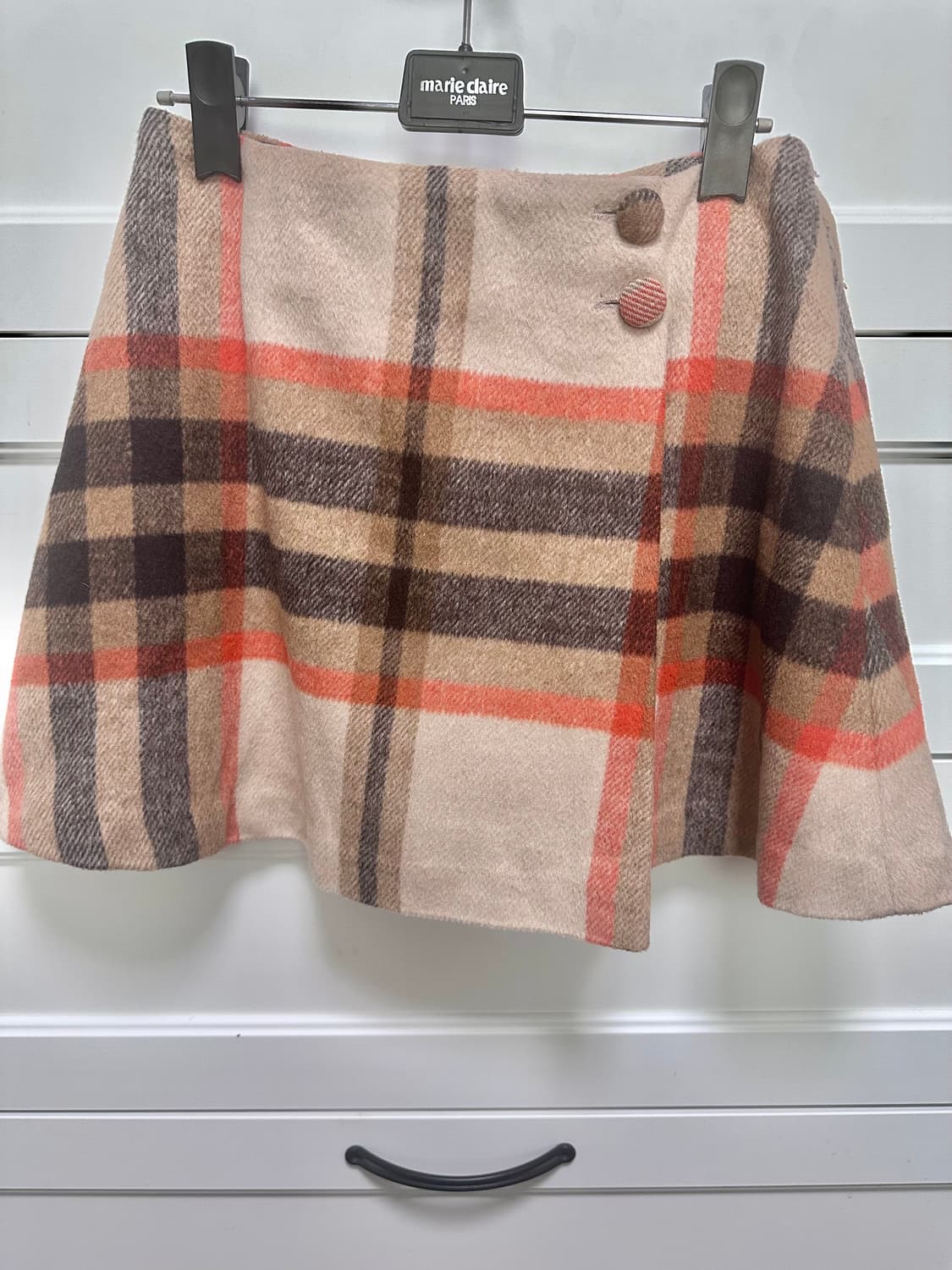 체크 미니스커트 상품이미지1