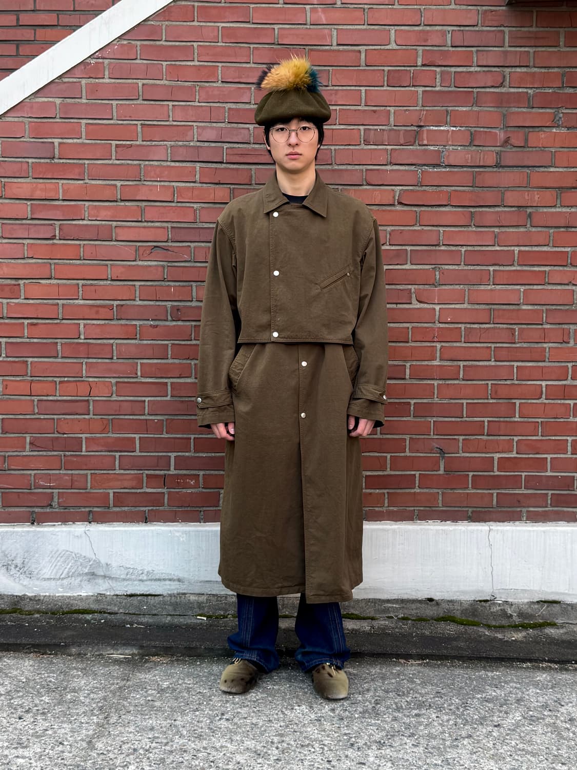 YOKE coat 요크 벨티드 코트 상품이미지2