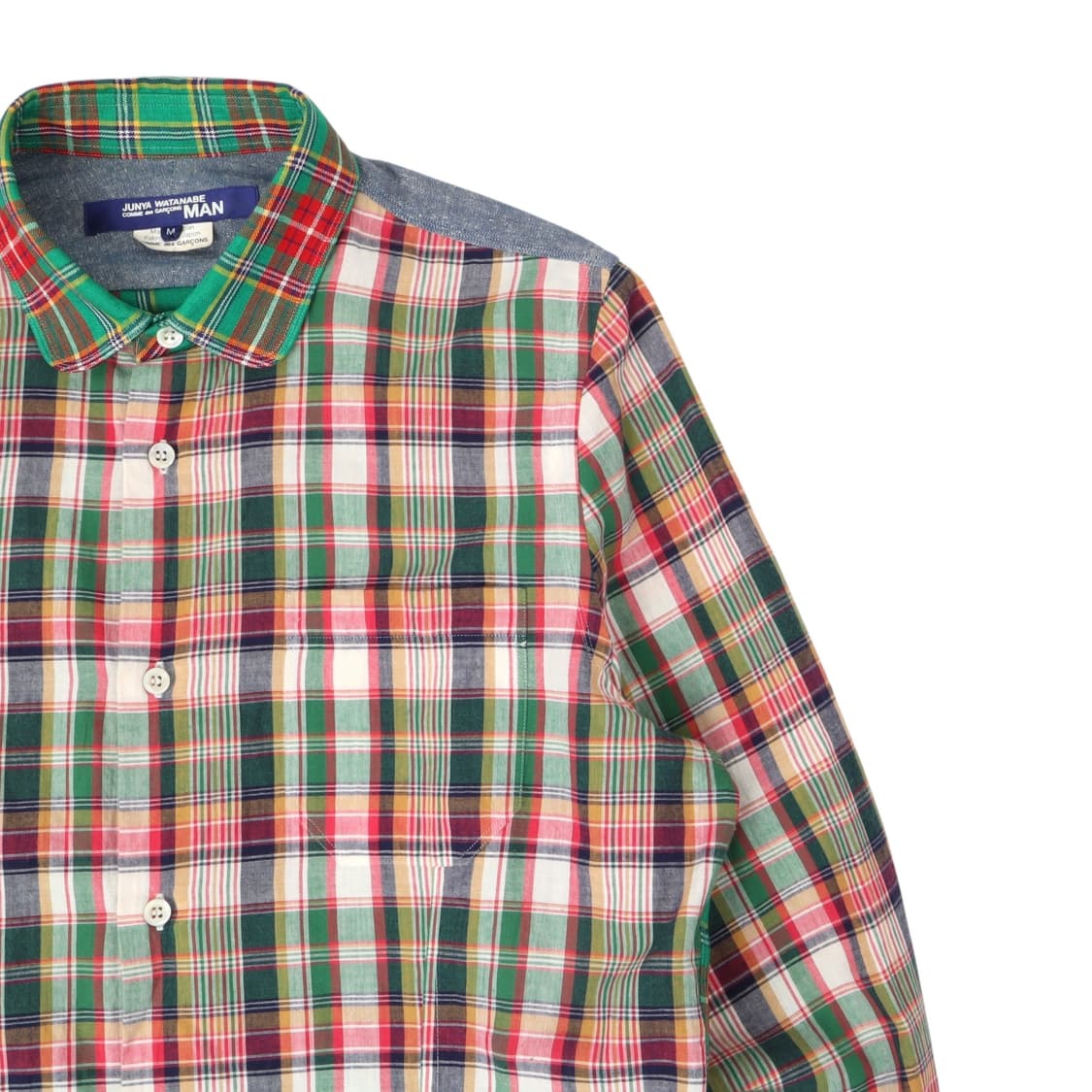 준야와타나베 플란넬 체크 셔츠 상품이미지3