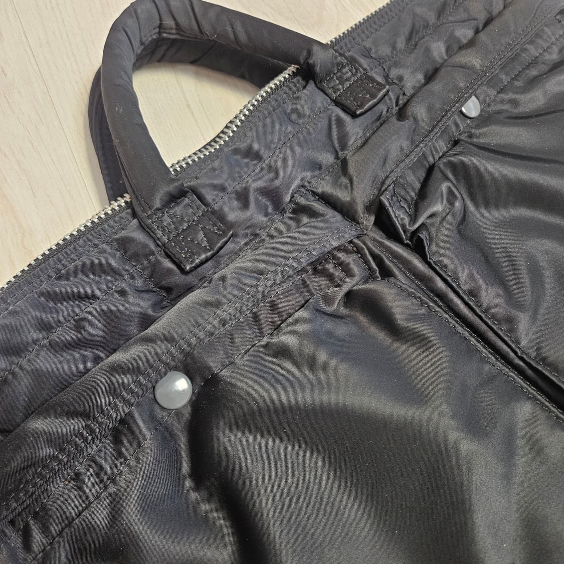 포터 탱커 브리프케이스 블랙 (어깨끈x) 상품이미지6
