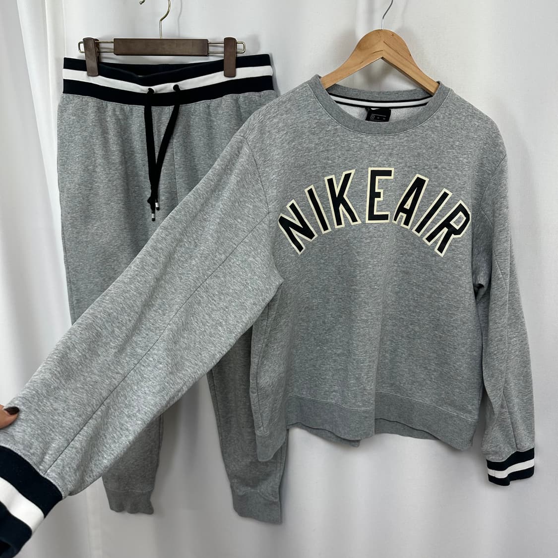 나이키 남자 기모 트레이닝세트 맨투맨 조거팬츠 L-XL 상품이미지2