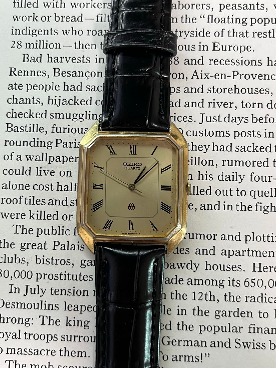 Vintage Seiko Quartz Tank 상품이미지2