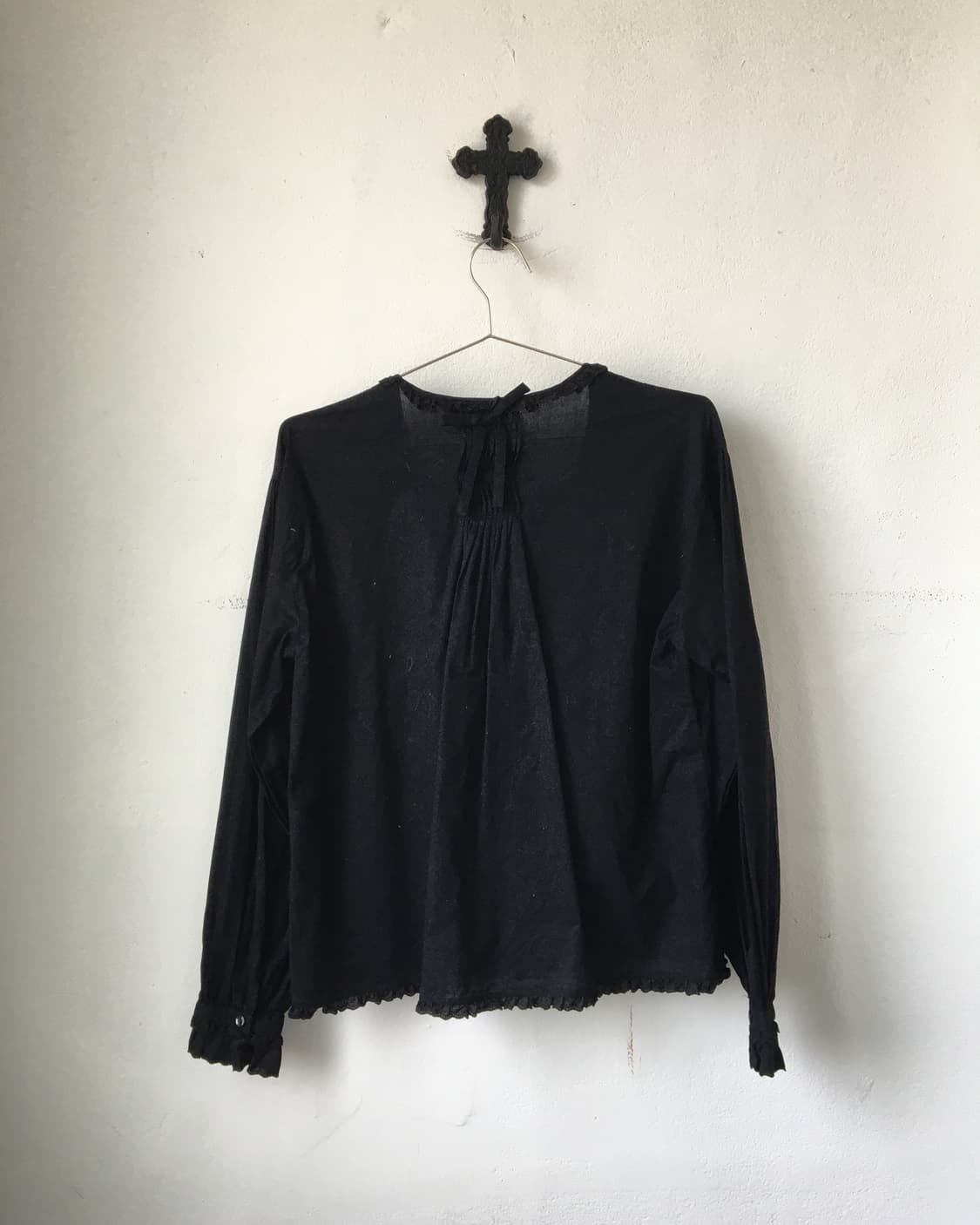 Pink house button point blouse 상품이미지4