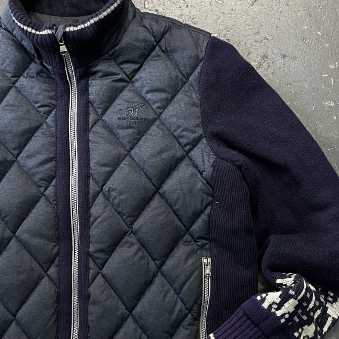 105 헨리코튼 골프 방풍니트 상품이미지2