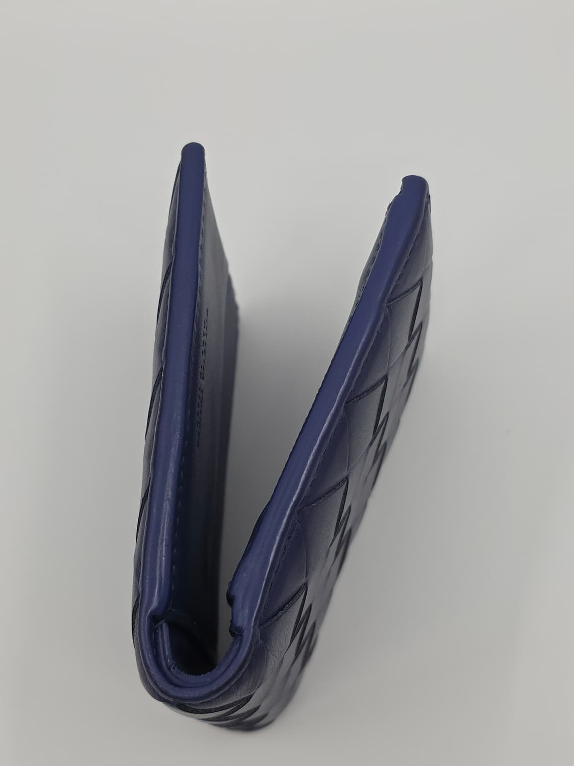 [풀박스]보테가베네타 인트레치아토 반지갑 네이비 상품이미지6