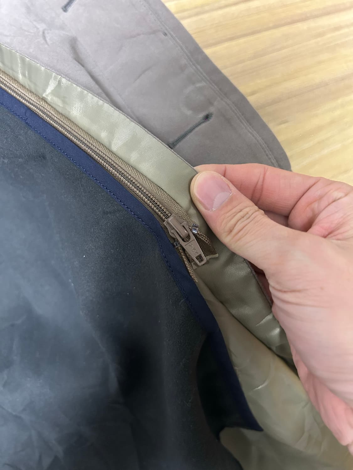 일본판 폴리 트랜치코트 사이즈 105-110 상품이미지6