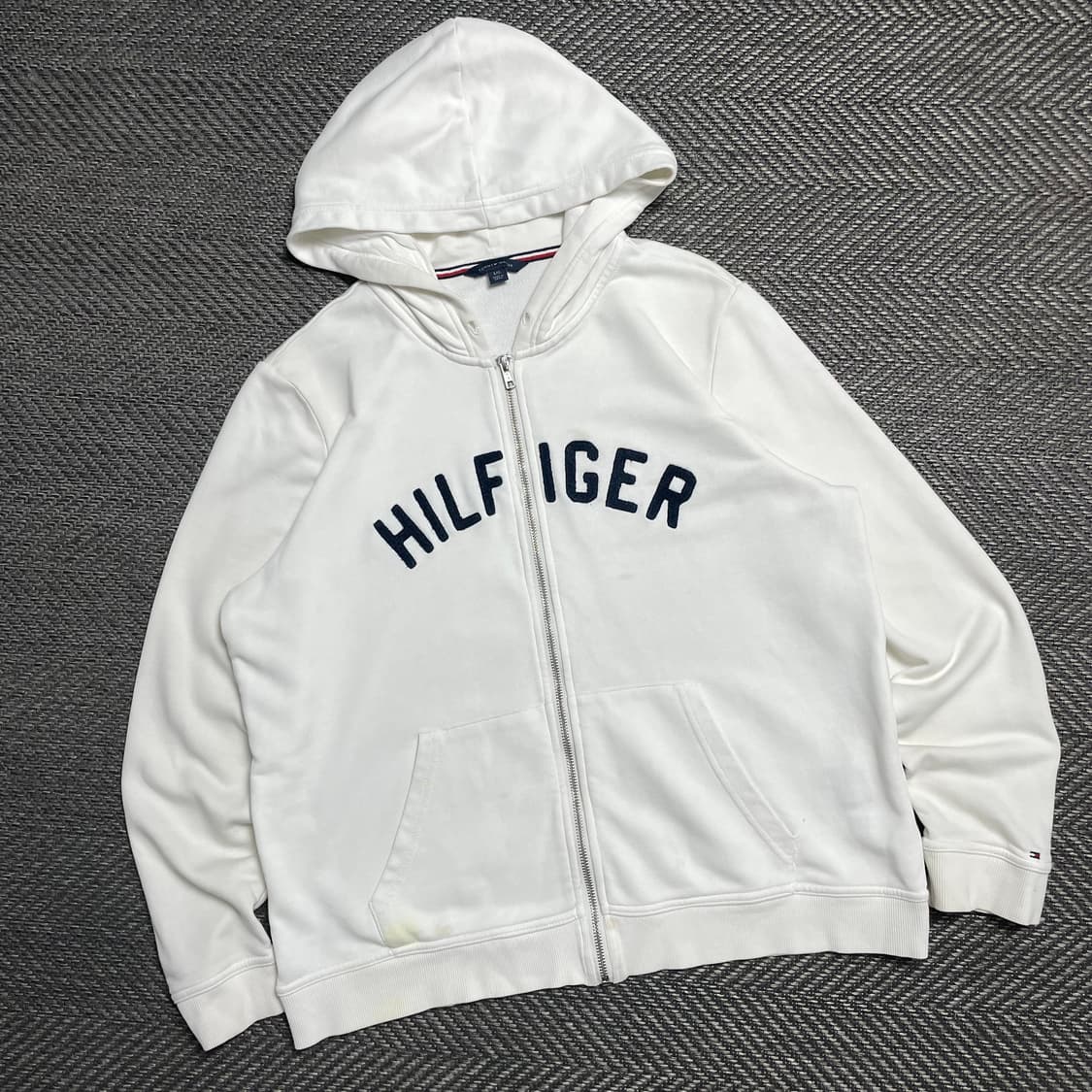 타미힐피거 스펠아웃 베이직 루즈핏 후드집업y 5226 상품이미지1