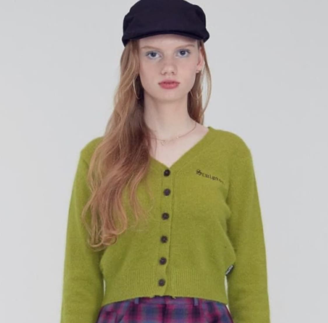 스컬프터 앙고라 울 가디건 상품이미지1