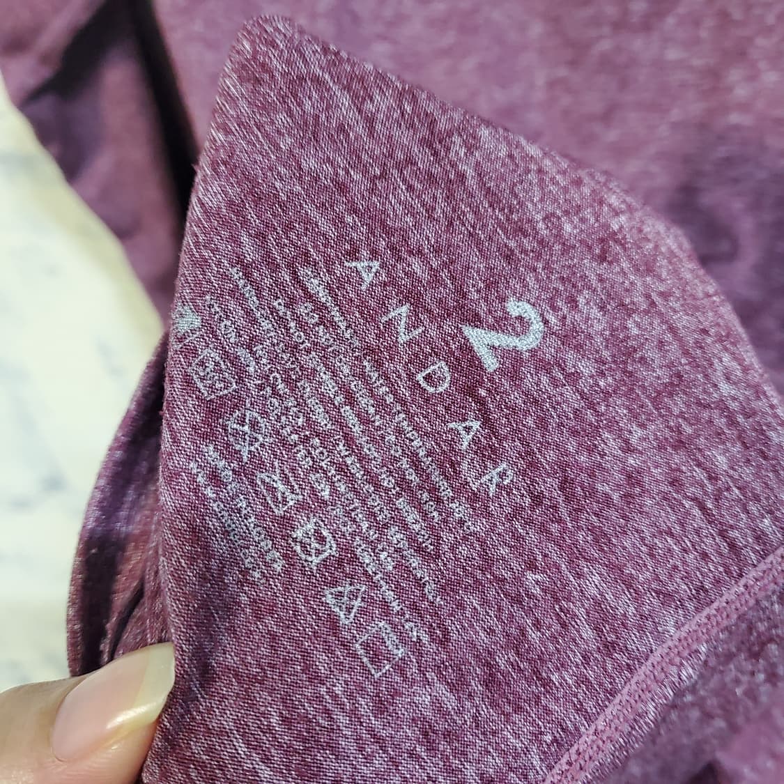 안다르 기능성 긴팔티  상품이미지3