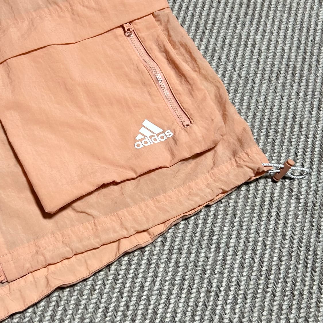 [S] adidas 아디다스 우먼즈 런닝 폴리 바람막이 자켓 상품이미지4