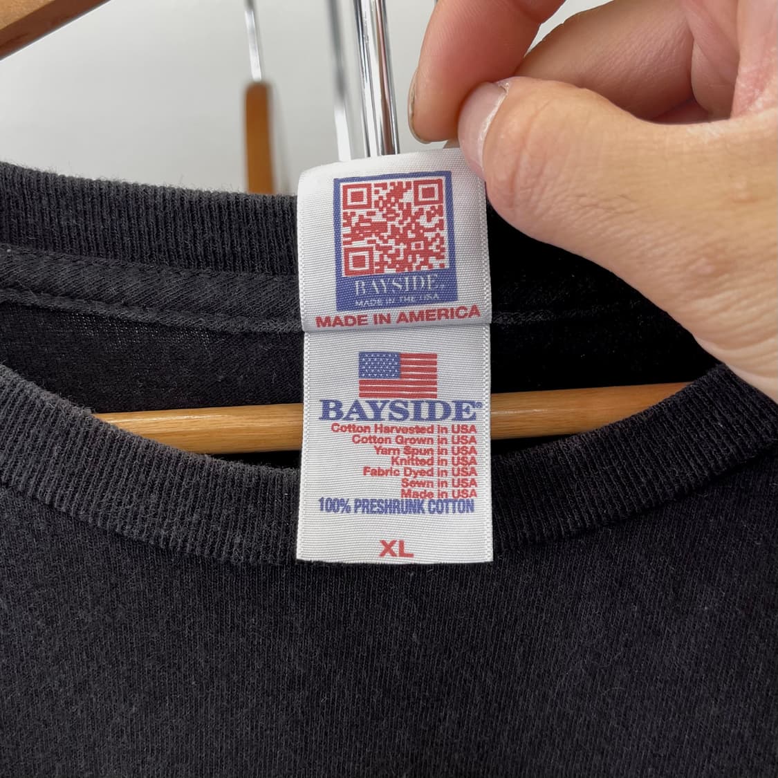 BAYSIDE ARMY 티셔츠 made in USA (XL) 상품이미지4