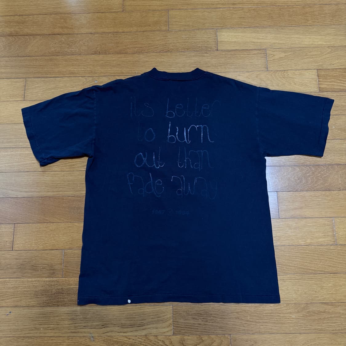 빈티지 90s 커트코베인 티셔츠 상품이미지2