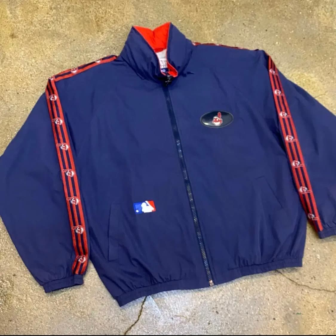 90s Made in Korea 빈티지 프로플레이어 클리브랜드 바람막이 상품이미지2