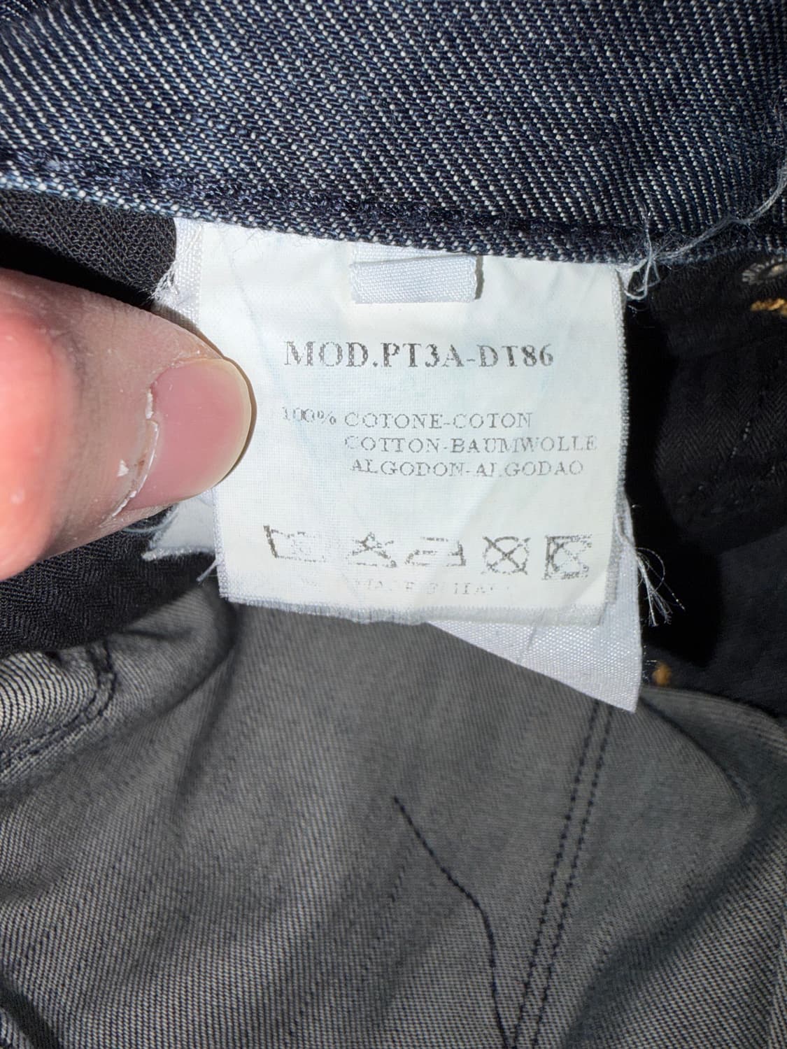 Raf by raf simons 00s Selvedge Denim 상품이미지7