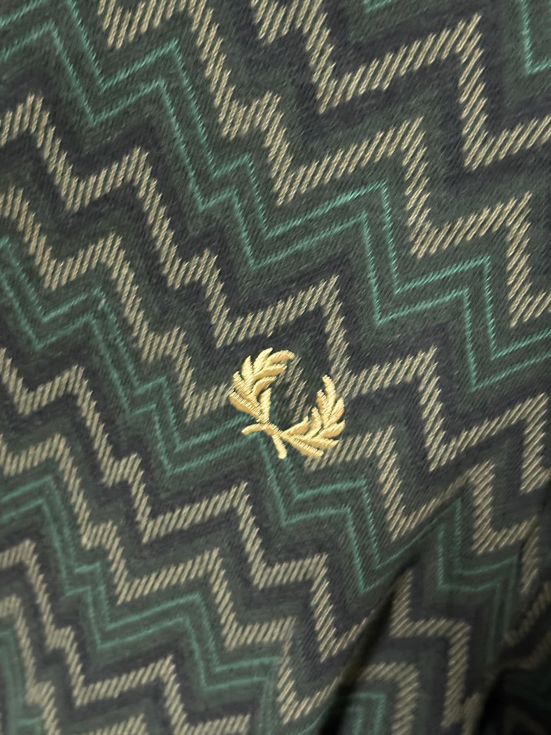 프레드페리 긴팔 니트 롱슬리브 카라티 L 상품이미지4