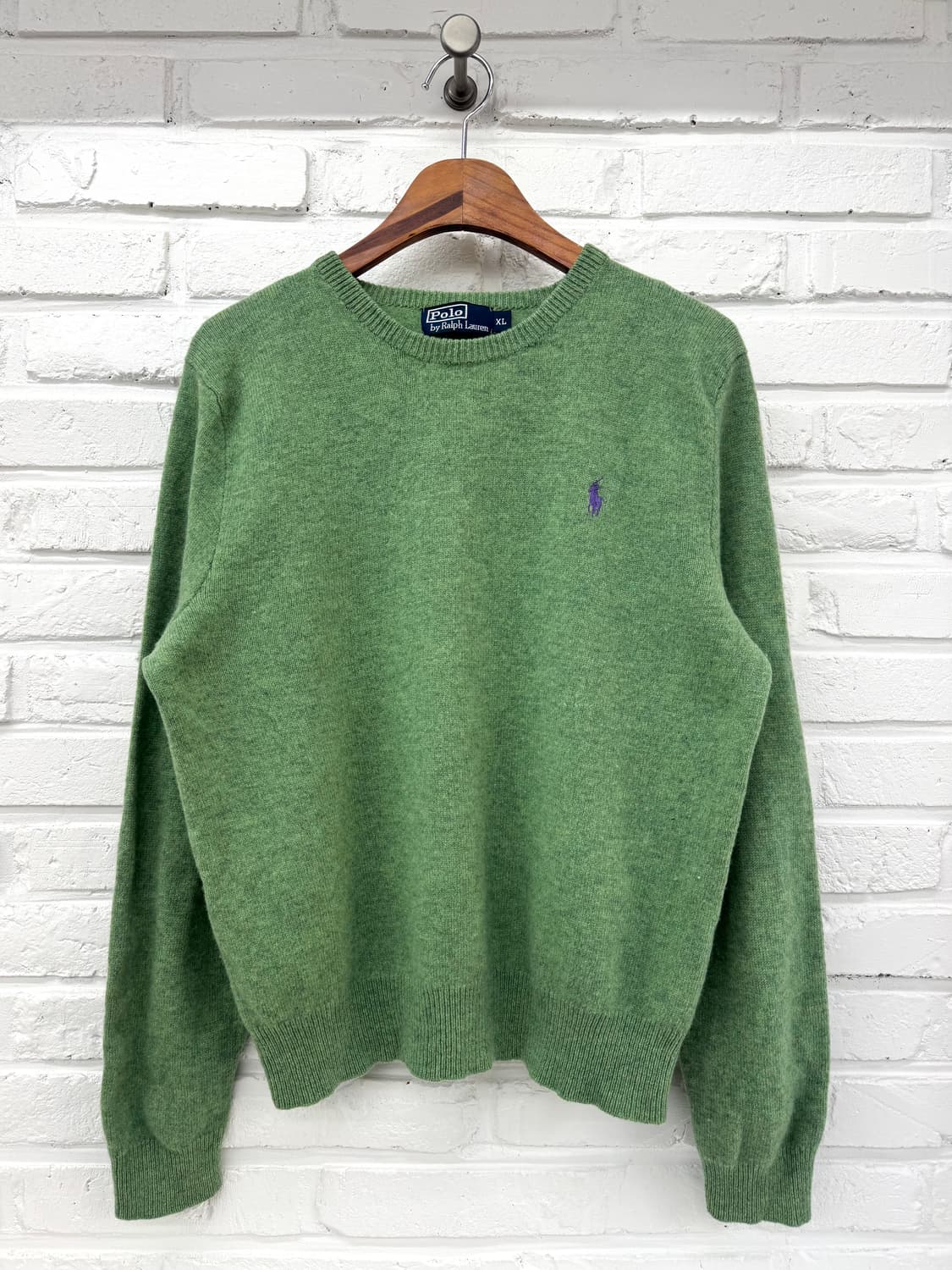 폴로 그린 램스울 니트 상품이미지3