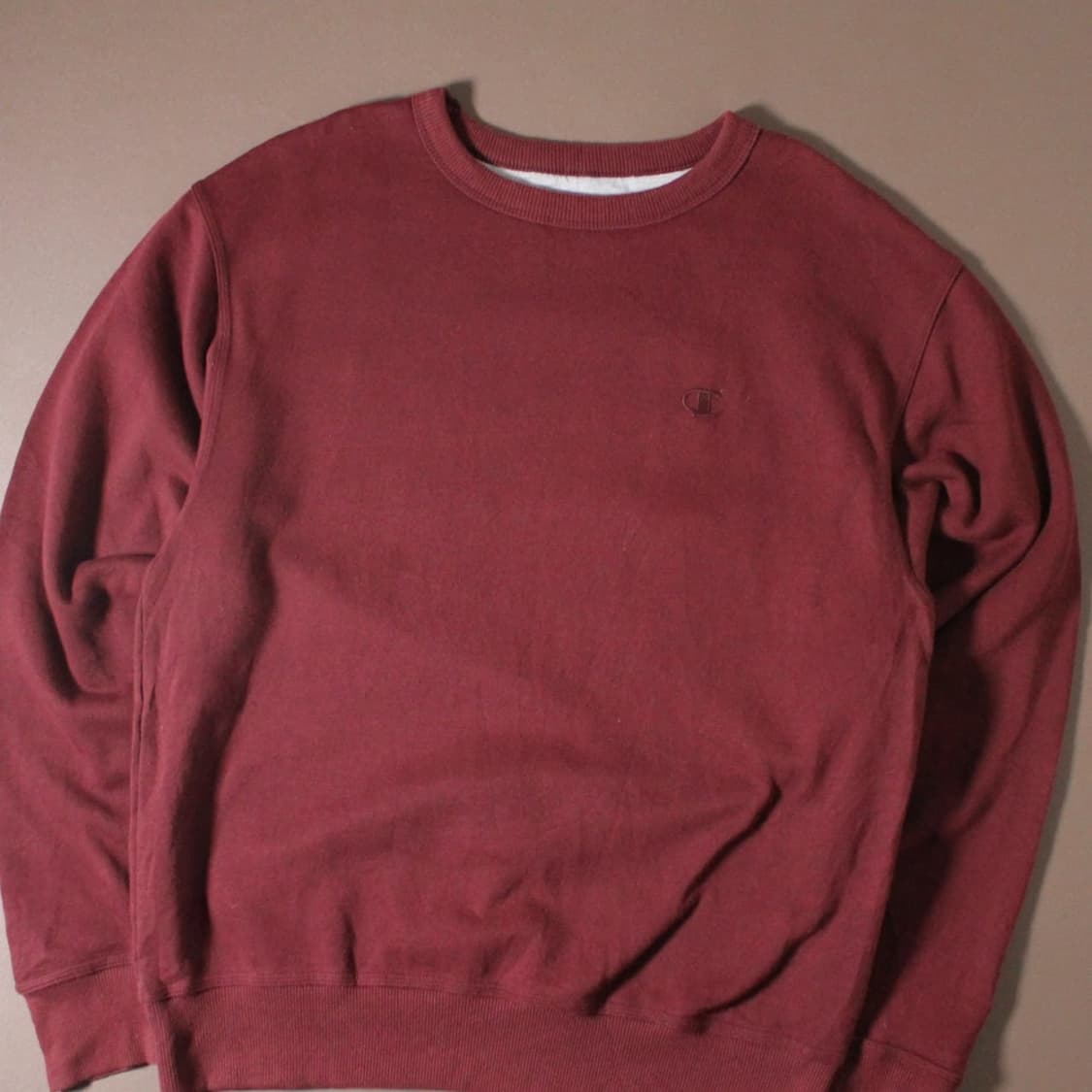 Champion 챔피온 버건디 기모 맨투맨 상품이미지2