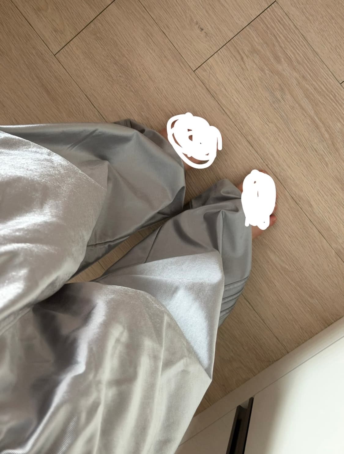 아디다스 트랙팬츠 실버 상품이미지3