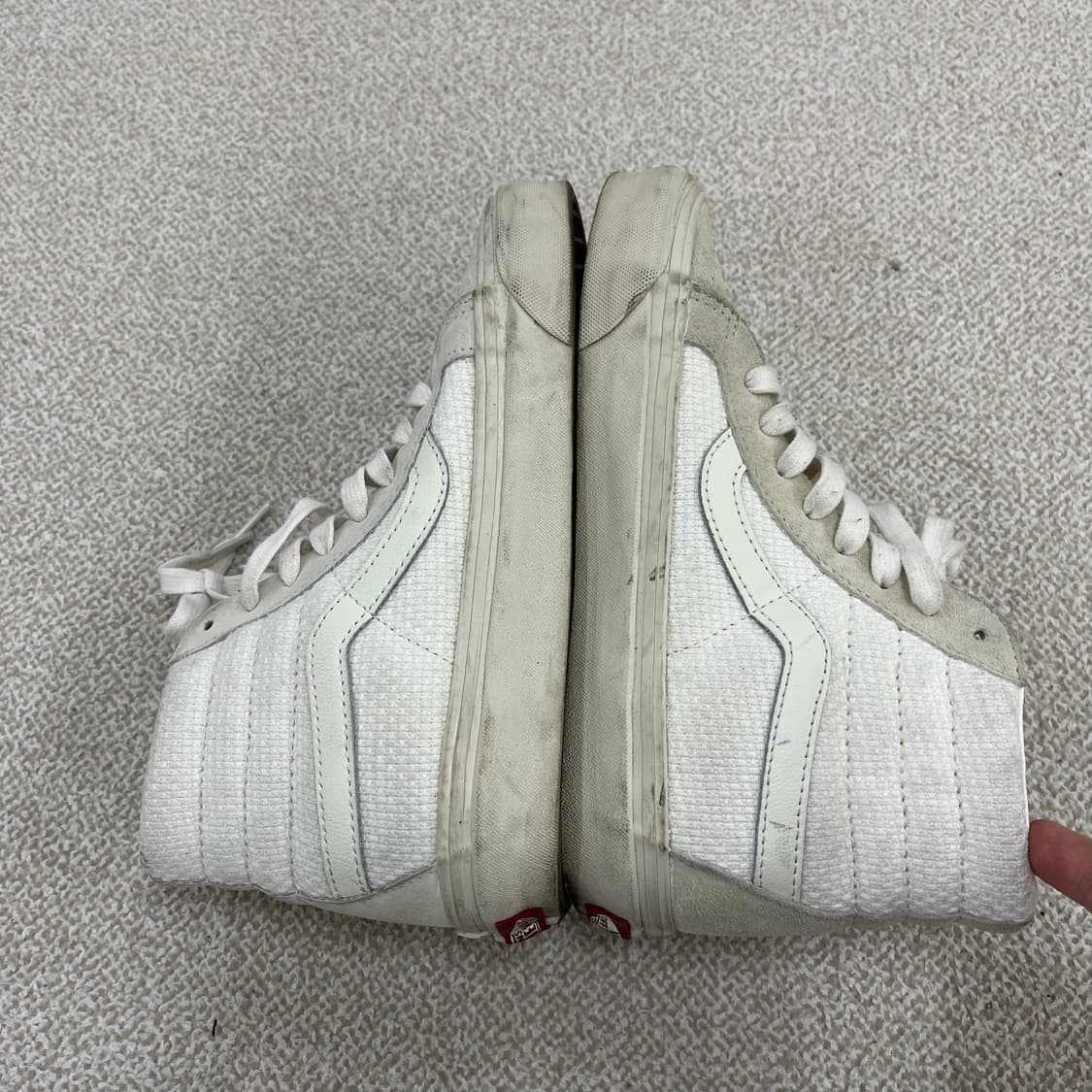 235 반스 스케이트 하이 스니커즈 0126M 상품이미지5