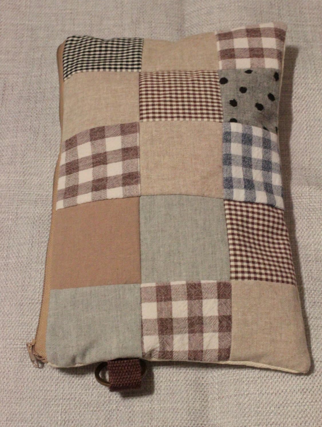 핸드메이드 패치워크 지퍼 파우치 상품이미지7