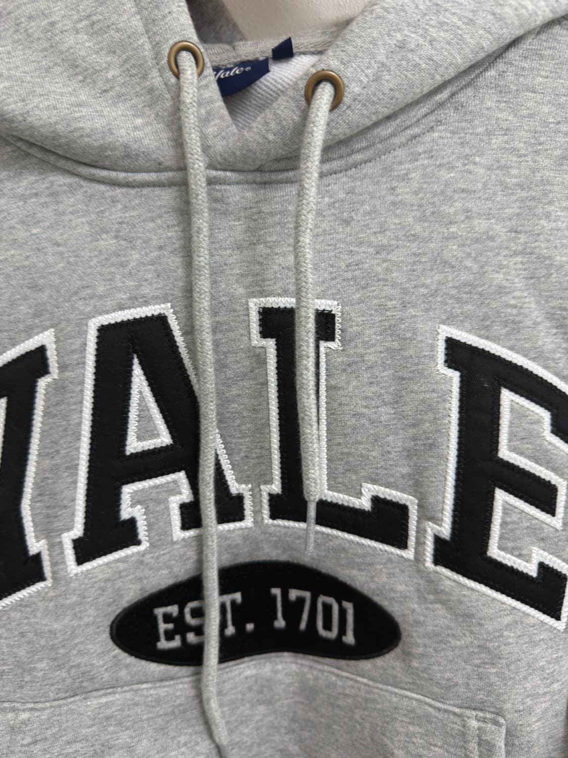 예일 커스텀 크롭 후드 상품이미지2