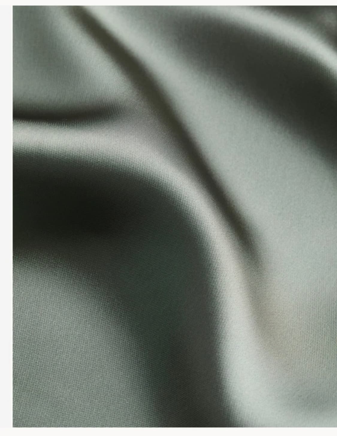 H&m satinskirt light khaki green us4size 상품이미지2