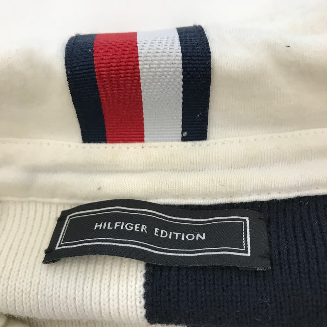 타미힐피거 컬렉션라인 패치워크 카라넥니트 [L] 상품이미지5