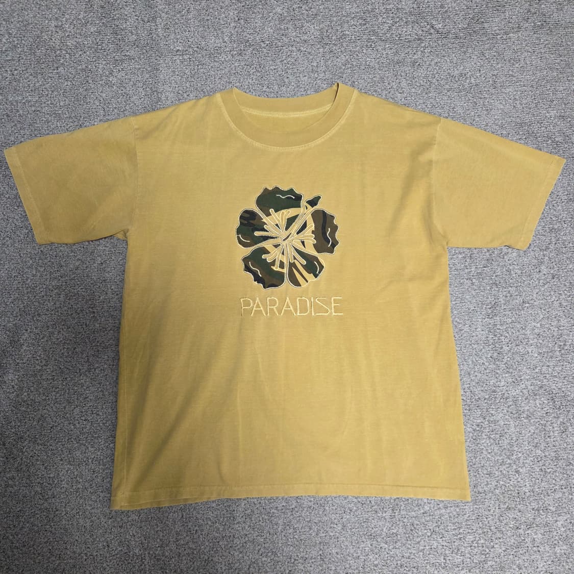 Paradise Japan 자수 반팔 티셔츠 L(100) 상품이미지1