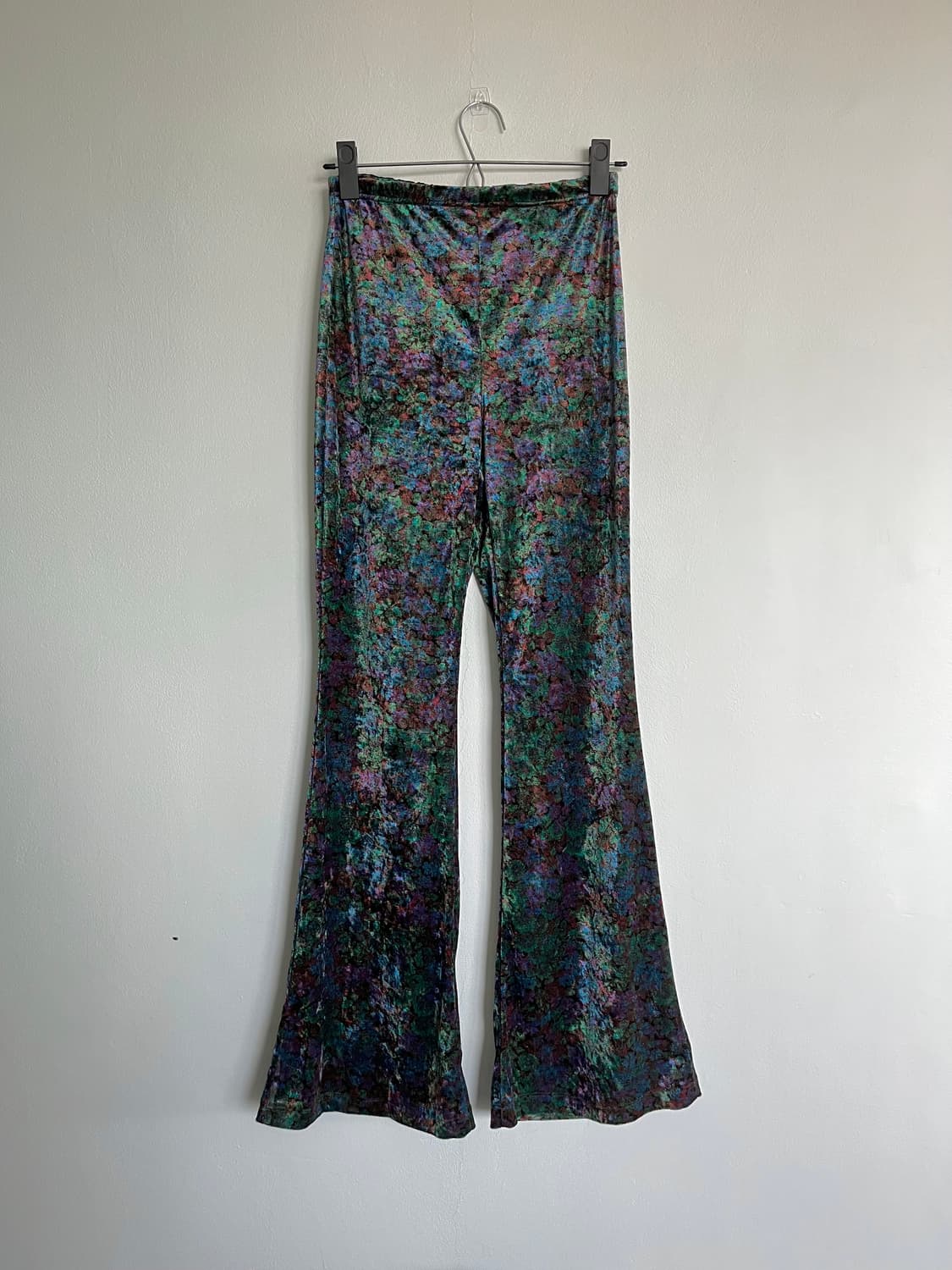 paisley velvet pants (violet, green) 상품이미지1