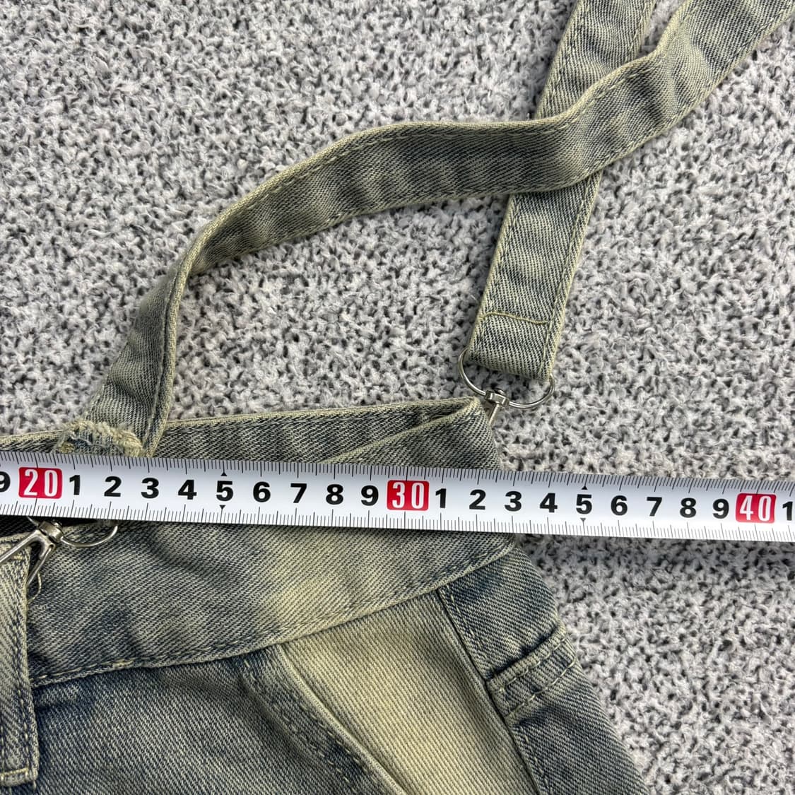 S 빈티지 워싱 카고 데님 팬츠 0413J 상품이미지6