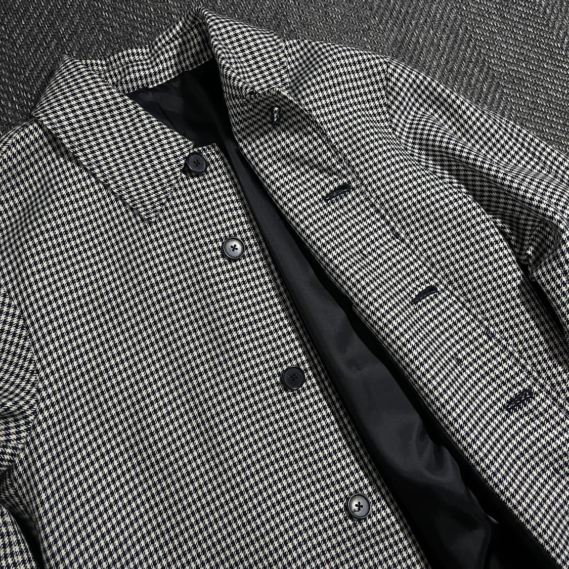 [L] 8seconds 에잇세컨즈 하운드투스 체크 트렌치 코트 상품이미지4