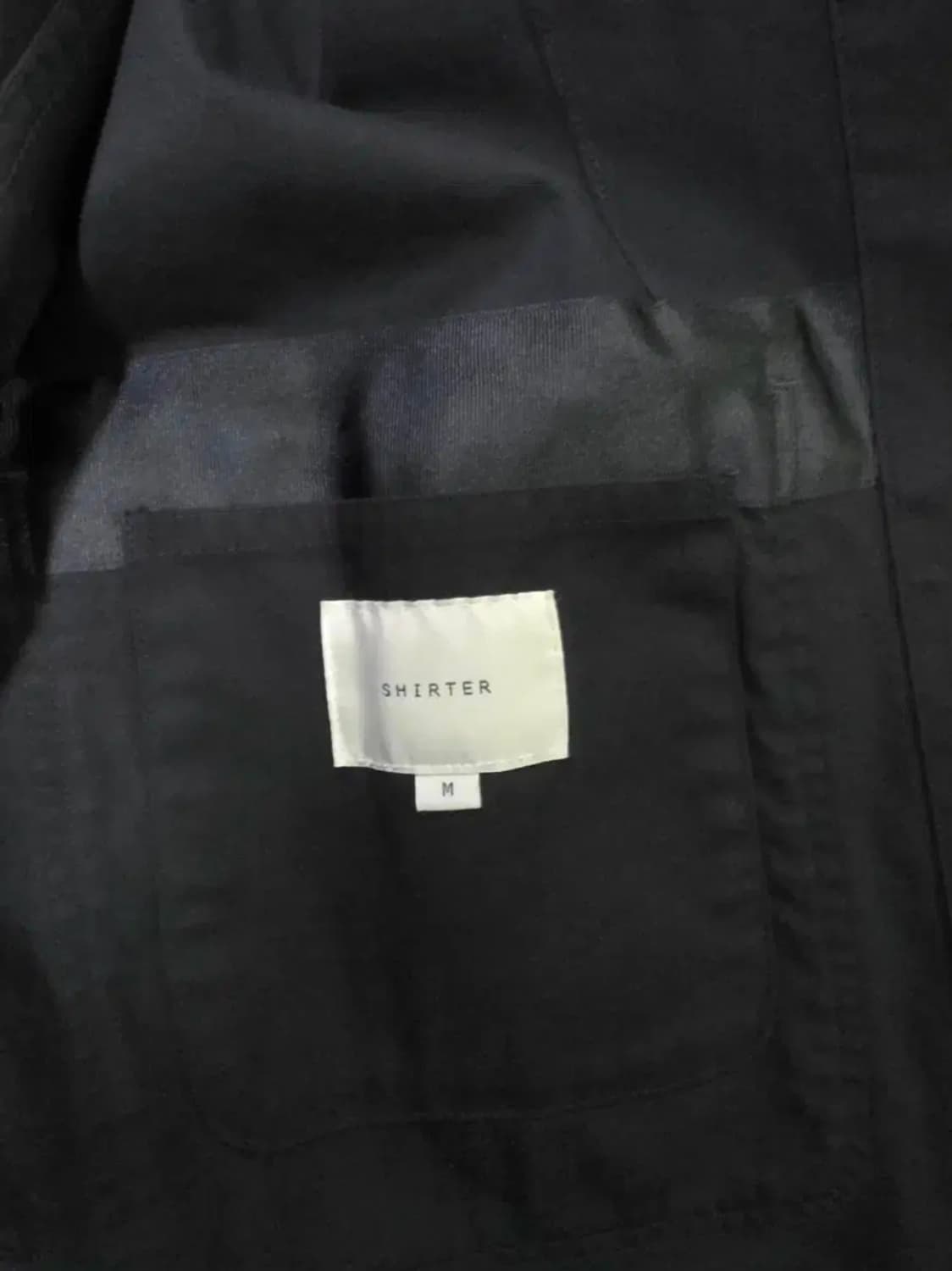 셔터 VTG 워시드 블레이저 블랙 M 상품이미지7