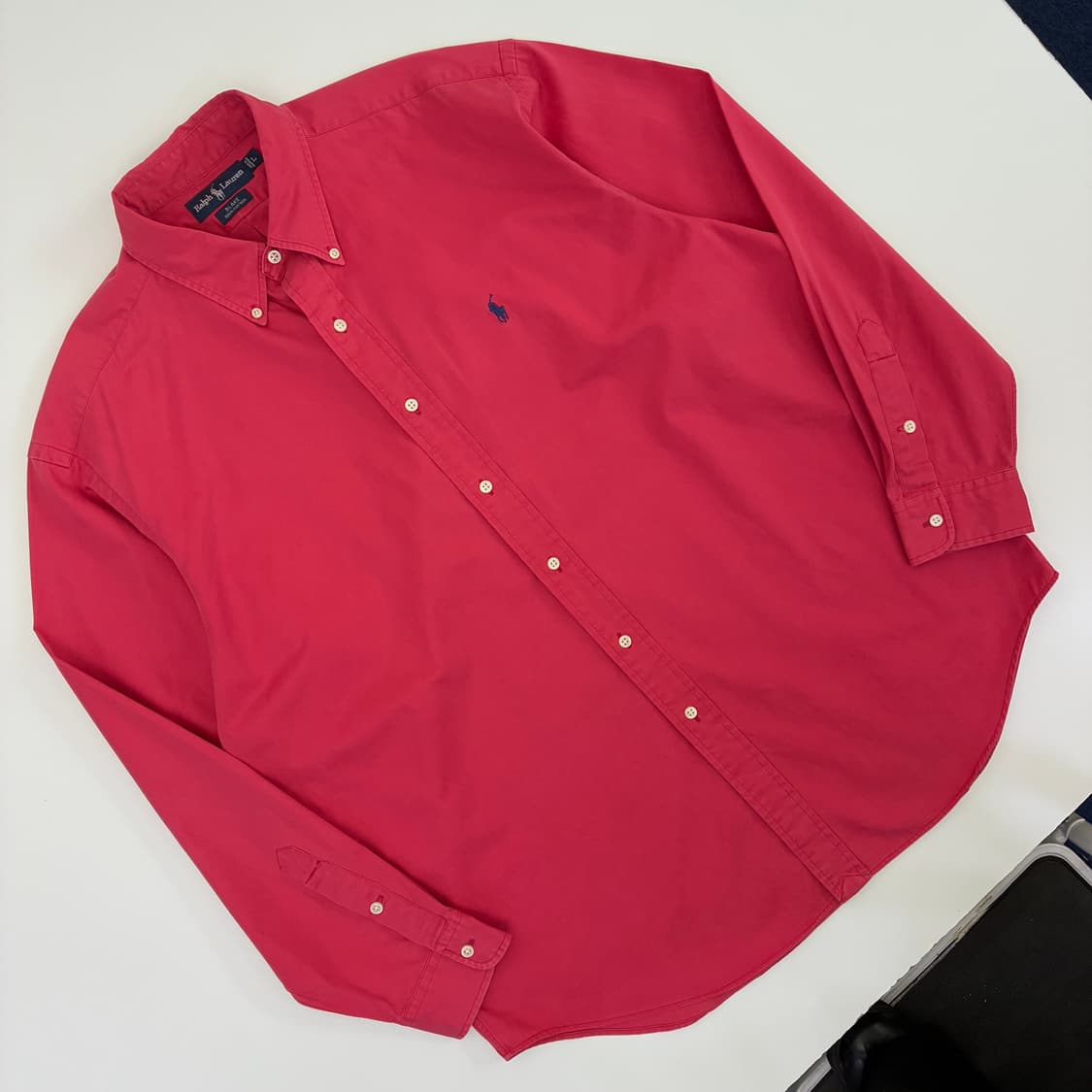 Polo  폴로 랄프로렌 90,s 자수 블레이크 코튼 셔츠 상품이미지2