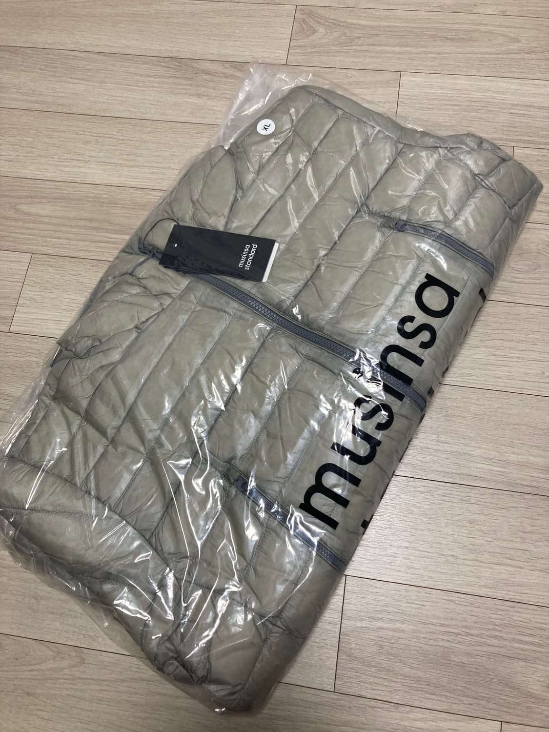 무탠다드 시티레저 시어 립스탑 라이트 그레이 XL 상품이미지1