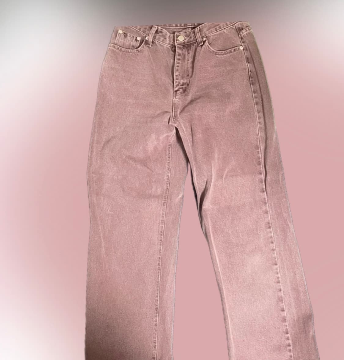 빈티지 자주빛 데님팬츠 상품이미지1