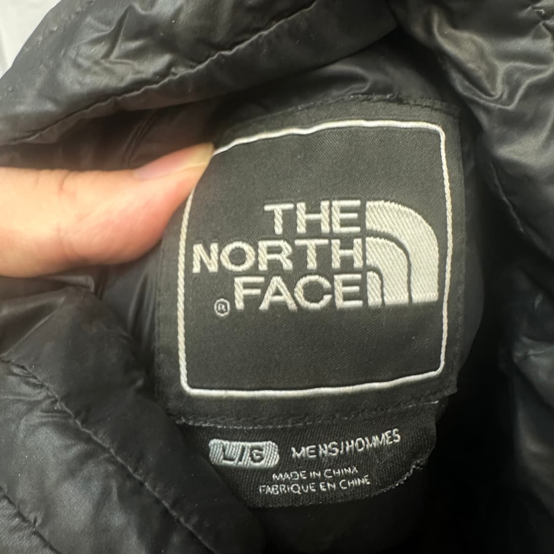 노스페이스 800 서밋시리즈 블랙경량패딩 L 상품이미지4