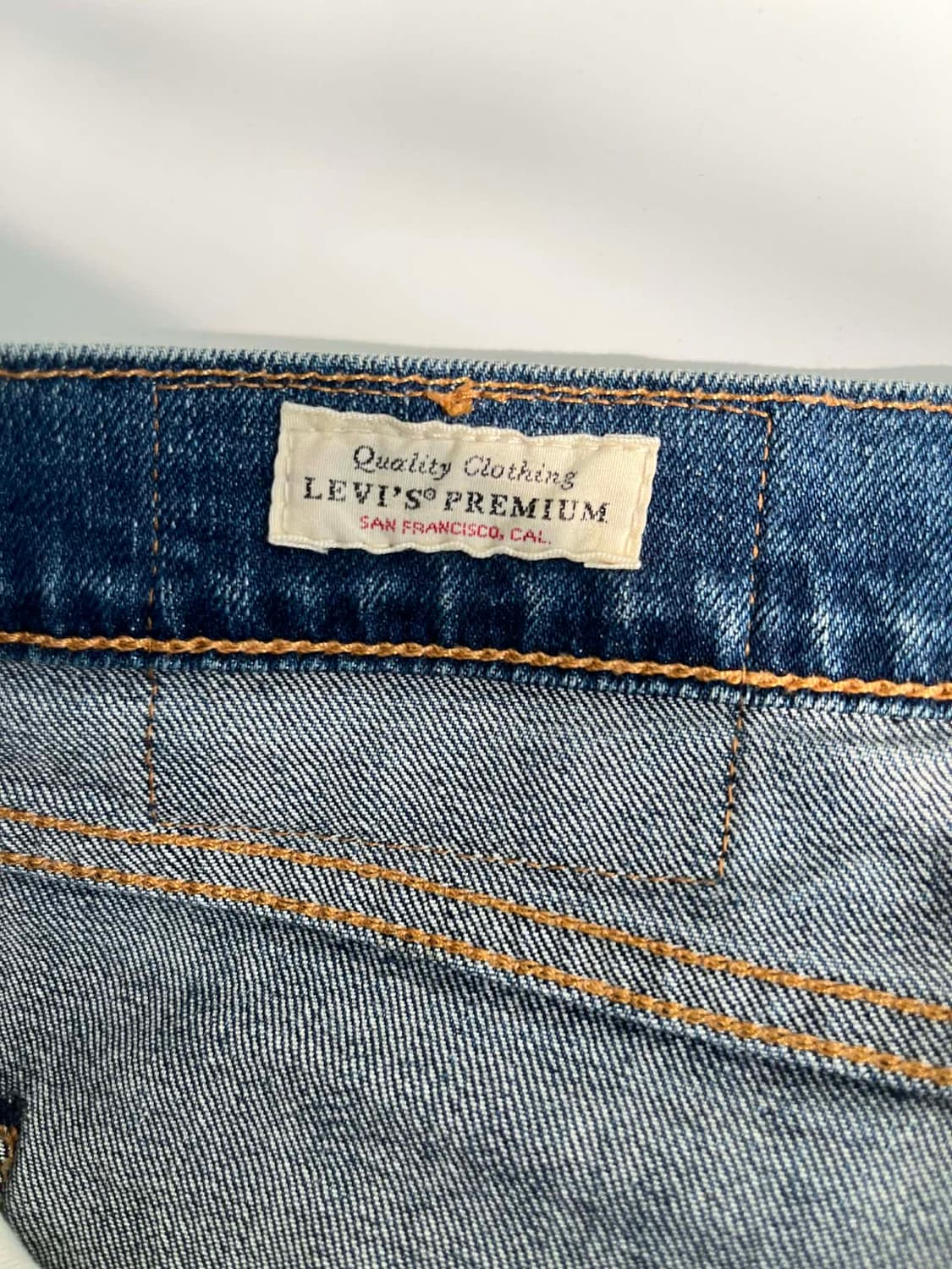 [36/32] 리바이스 프리미엄 502 레귤러 테이퍼드 데님 팬츠 상품이미지5