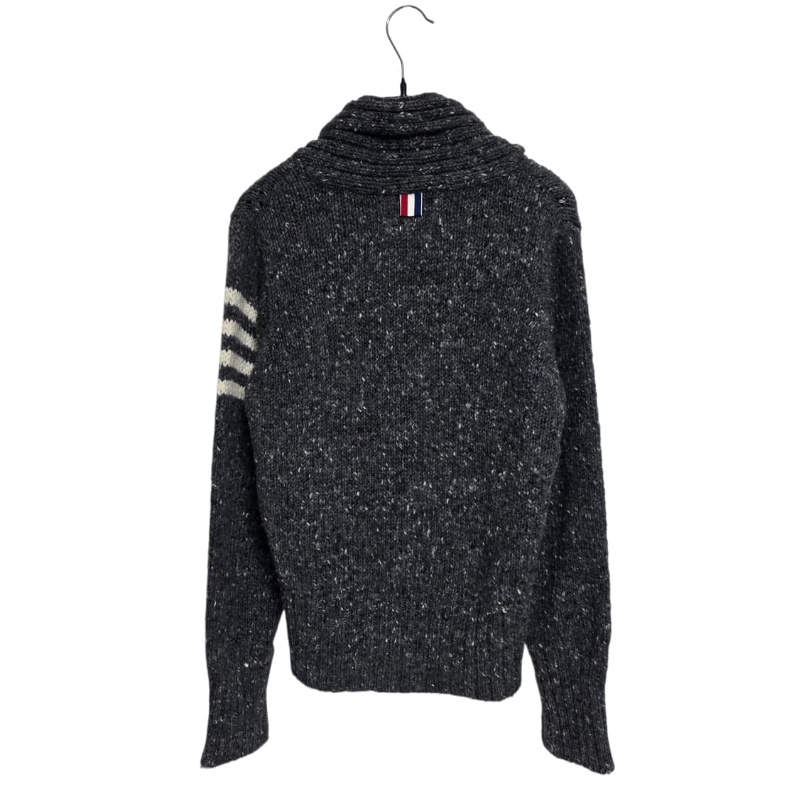 톰브라운 4바 숄카라 케이블 니트 상품이미지2