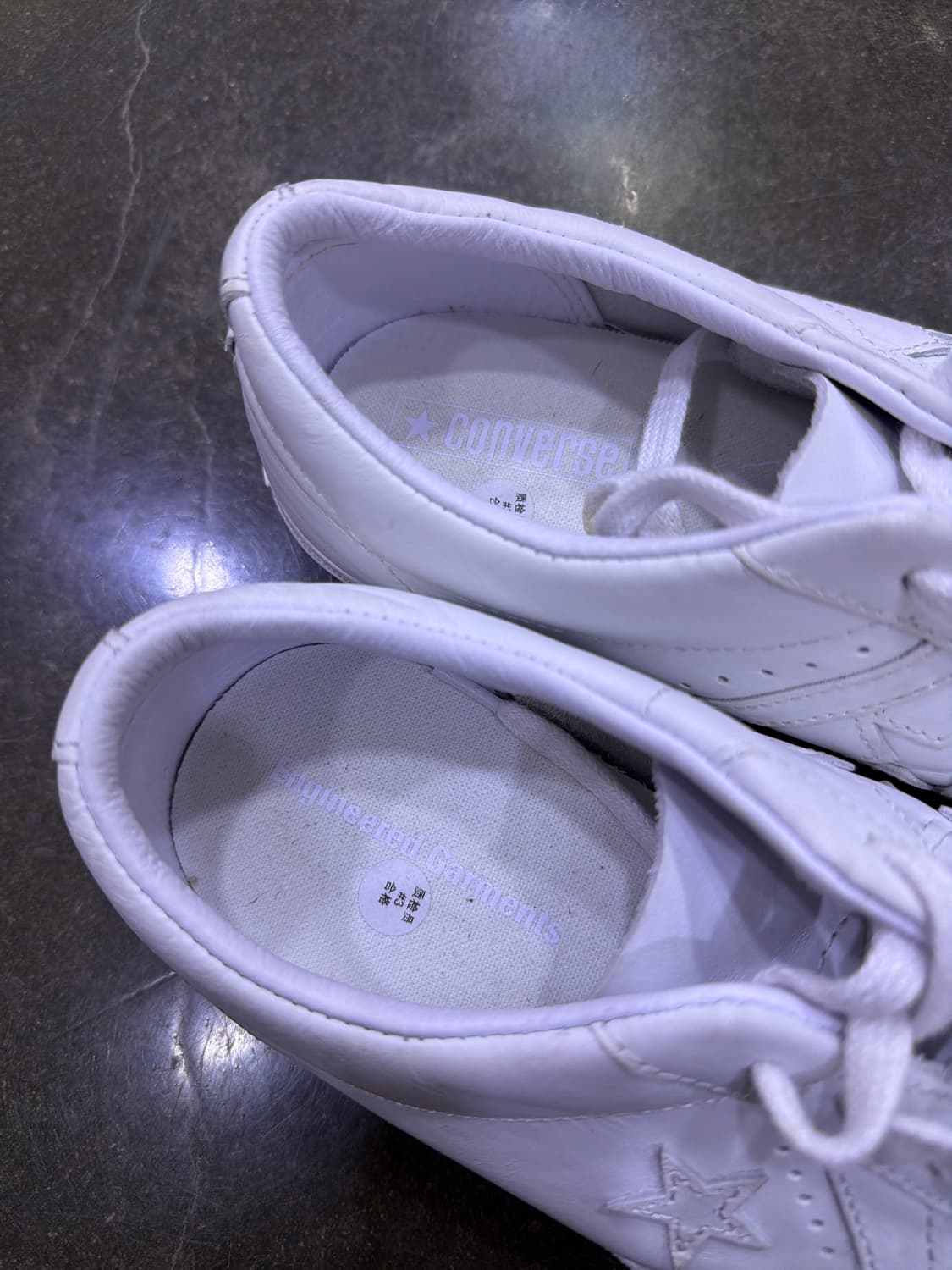 컨버스 원스타 엔지니어드가먼츠 레더 스니커즈 270 상품이미지5