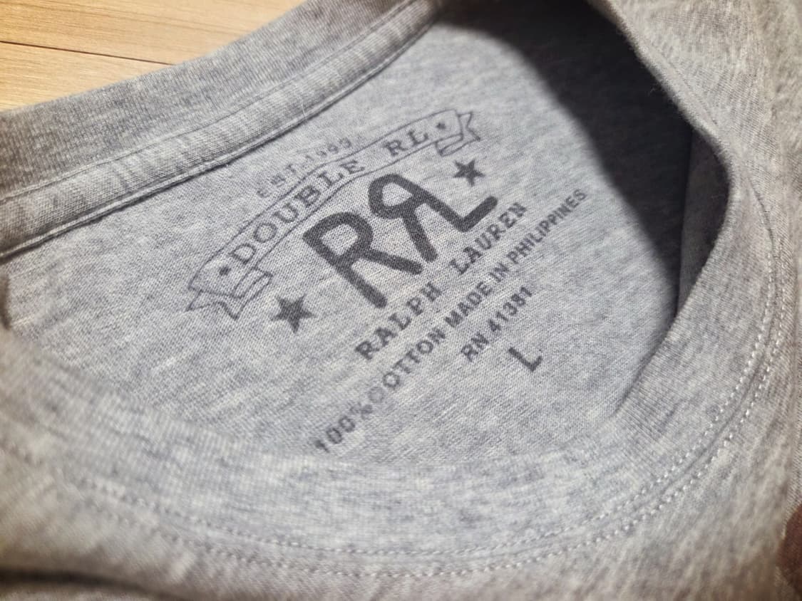 RRL 더블알엘 빈티지 프린팅 반팔 티셔츠 L 상품이미지3