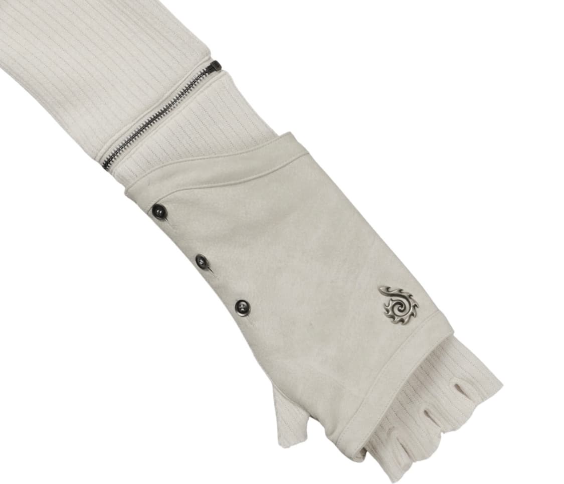 보니앤키예 Detachable Zipper Leather Top (Ivo 상품이미지2