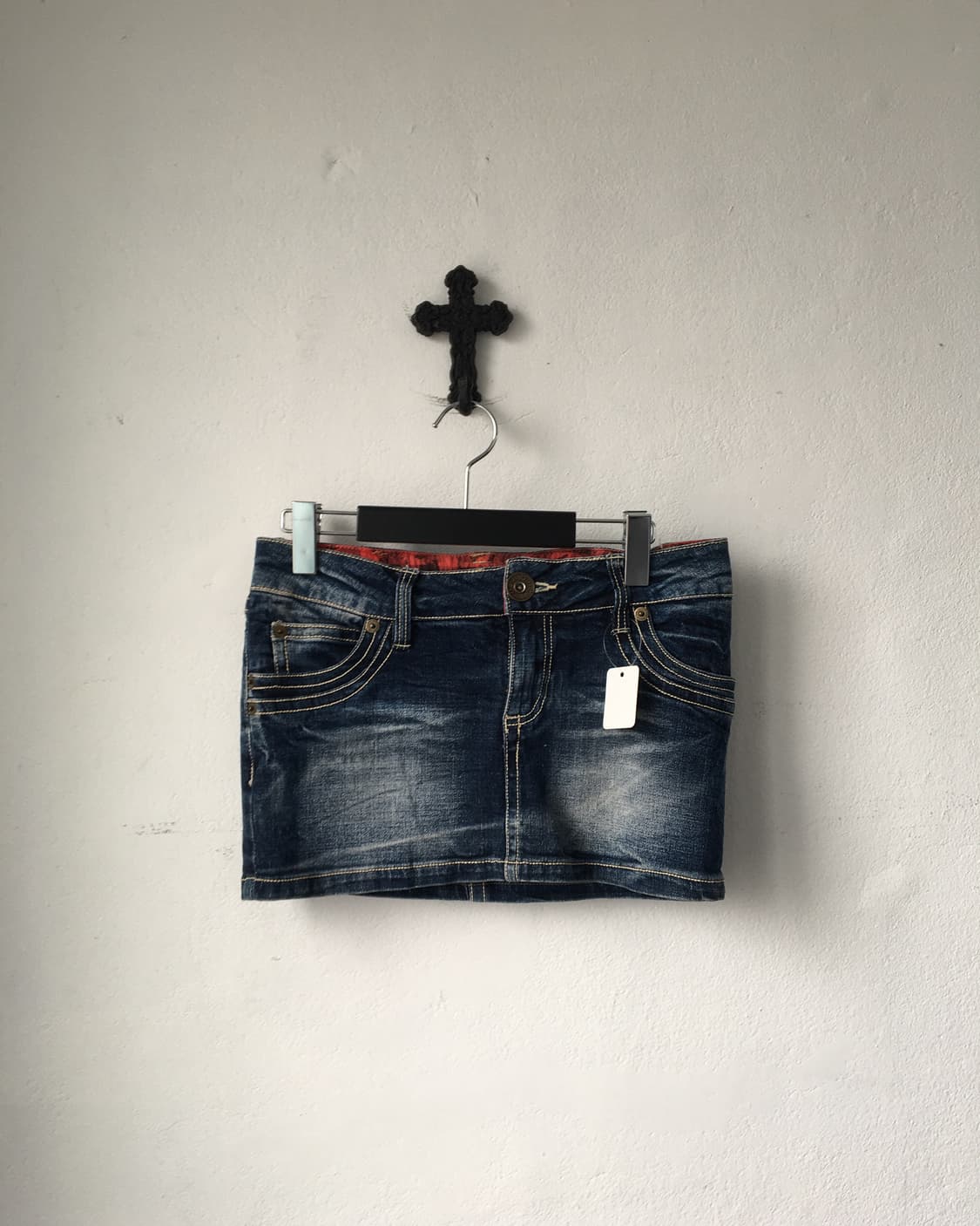 Washing denim skirt 상품이미지2
