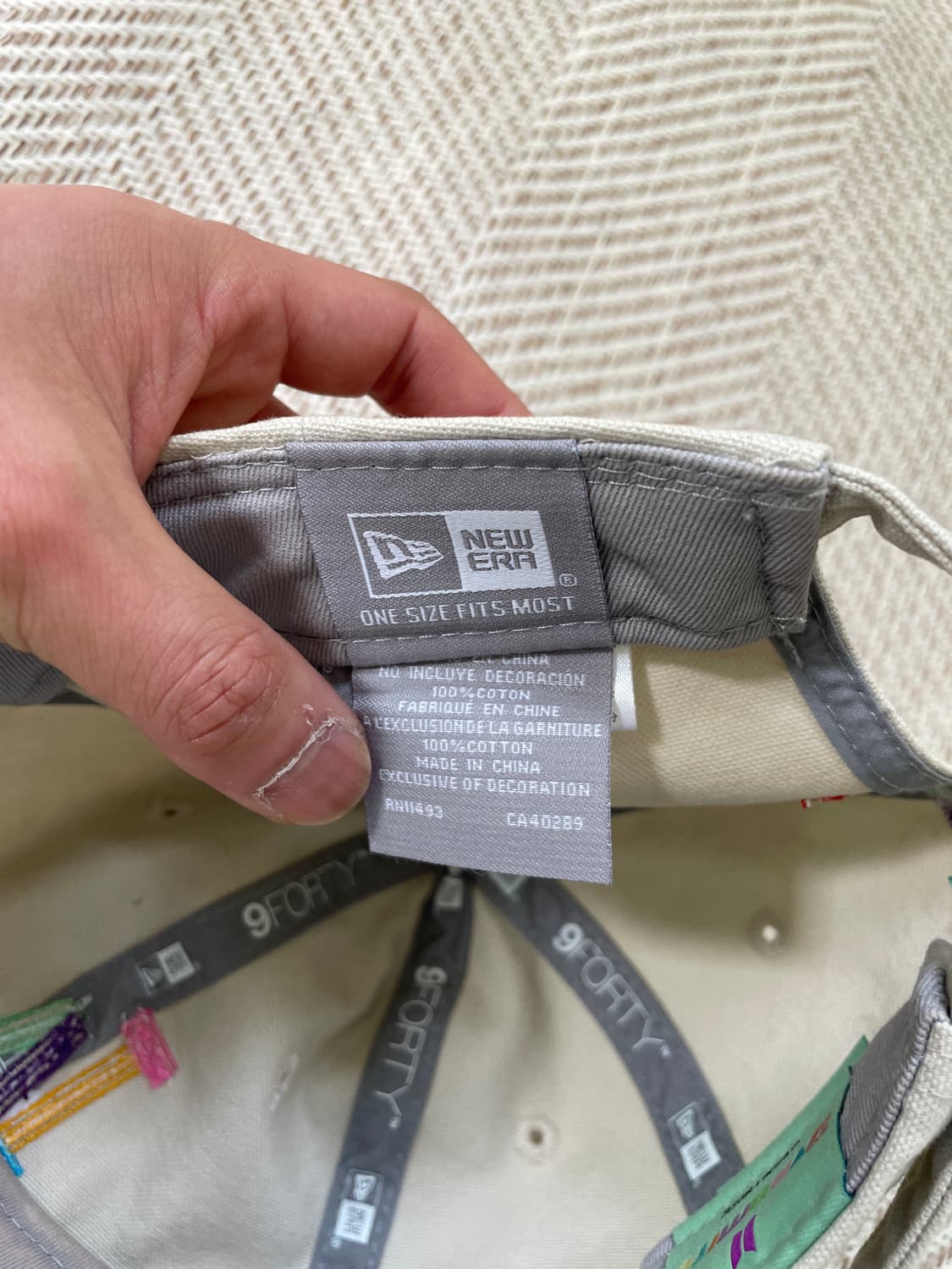 뉴에라 로스앤젤레스 9FORTY 스트랩백 볼캡 J04173 상품이미지6