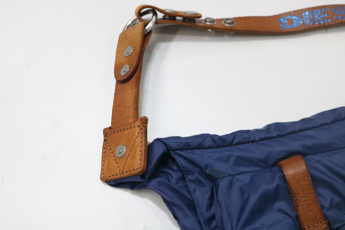 디젤 나일론 레더 배색 숄더백 상품이미지5