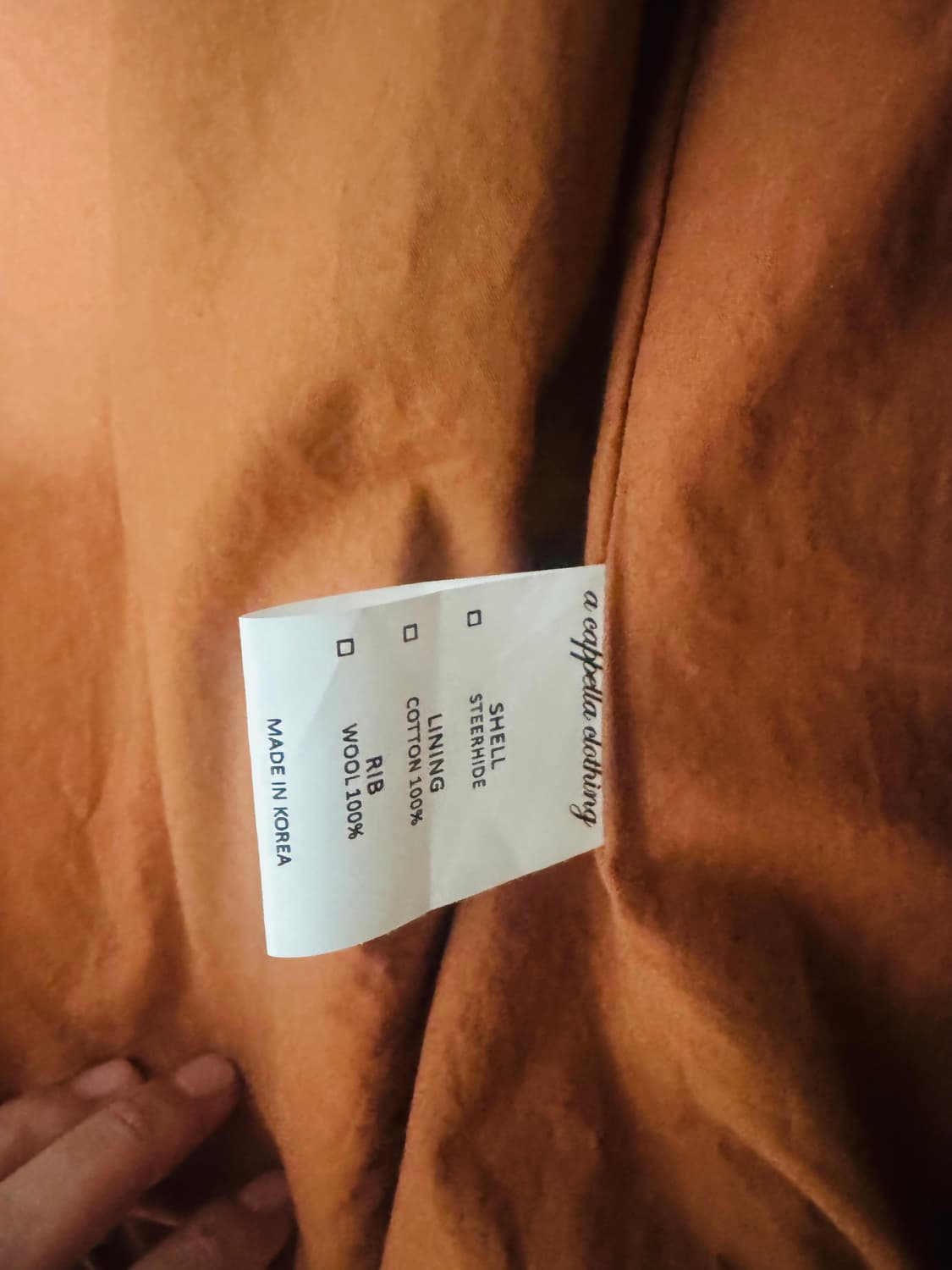 아카펠라클로딩 A-1(Lot. 553) 42 size 상품이미지5