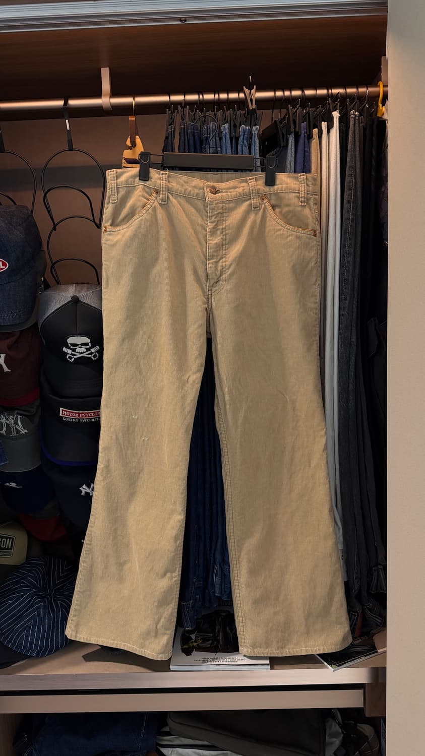 빈티지 리바이스 517핏 코듀로이 플레어 팬츠 상품이미지1