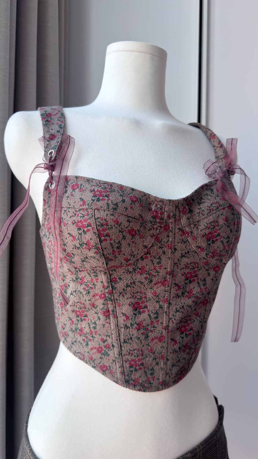 서쿠키 모모리본탑 베이지 m 상품이미지1