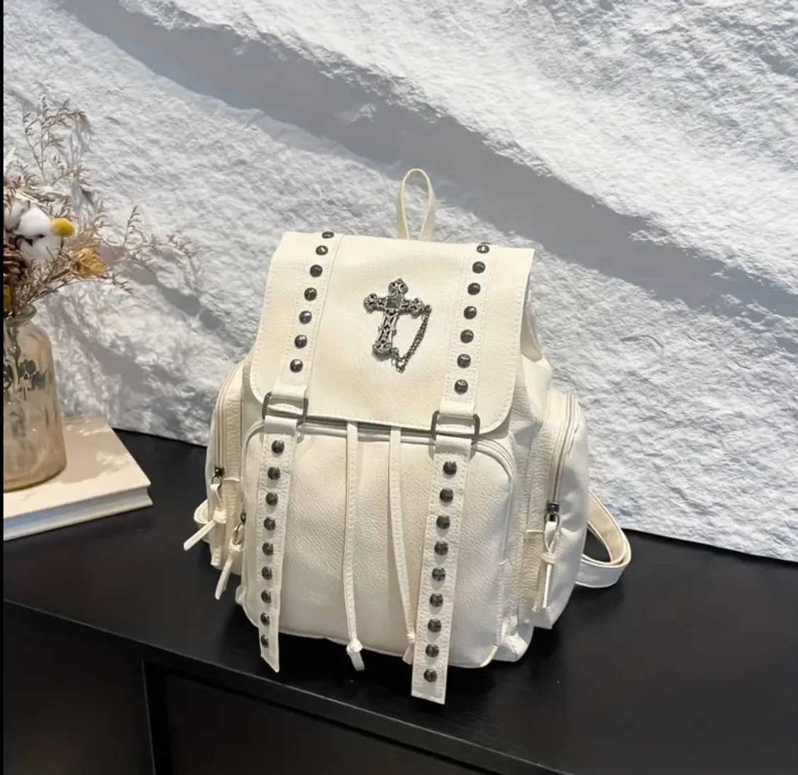Y2k Cross Punk BackPack <3 상품이미지3