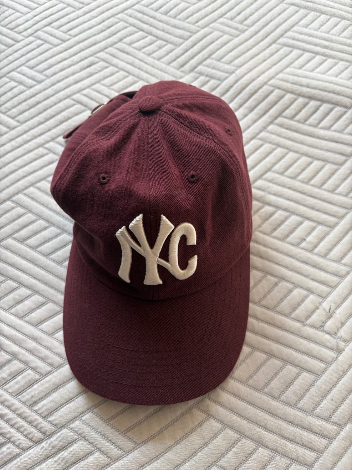 노앙버건디볼캡 상품이미지1